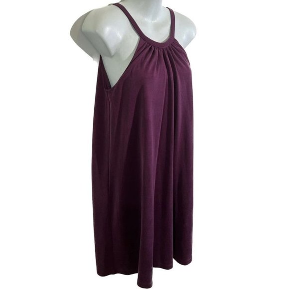 Mercer & Madison Burgundy Dress Size Extra Small - Picture 2 of 9